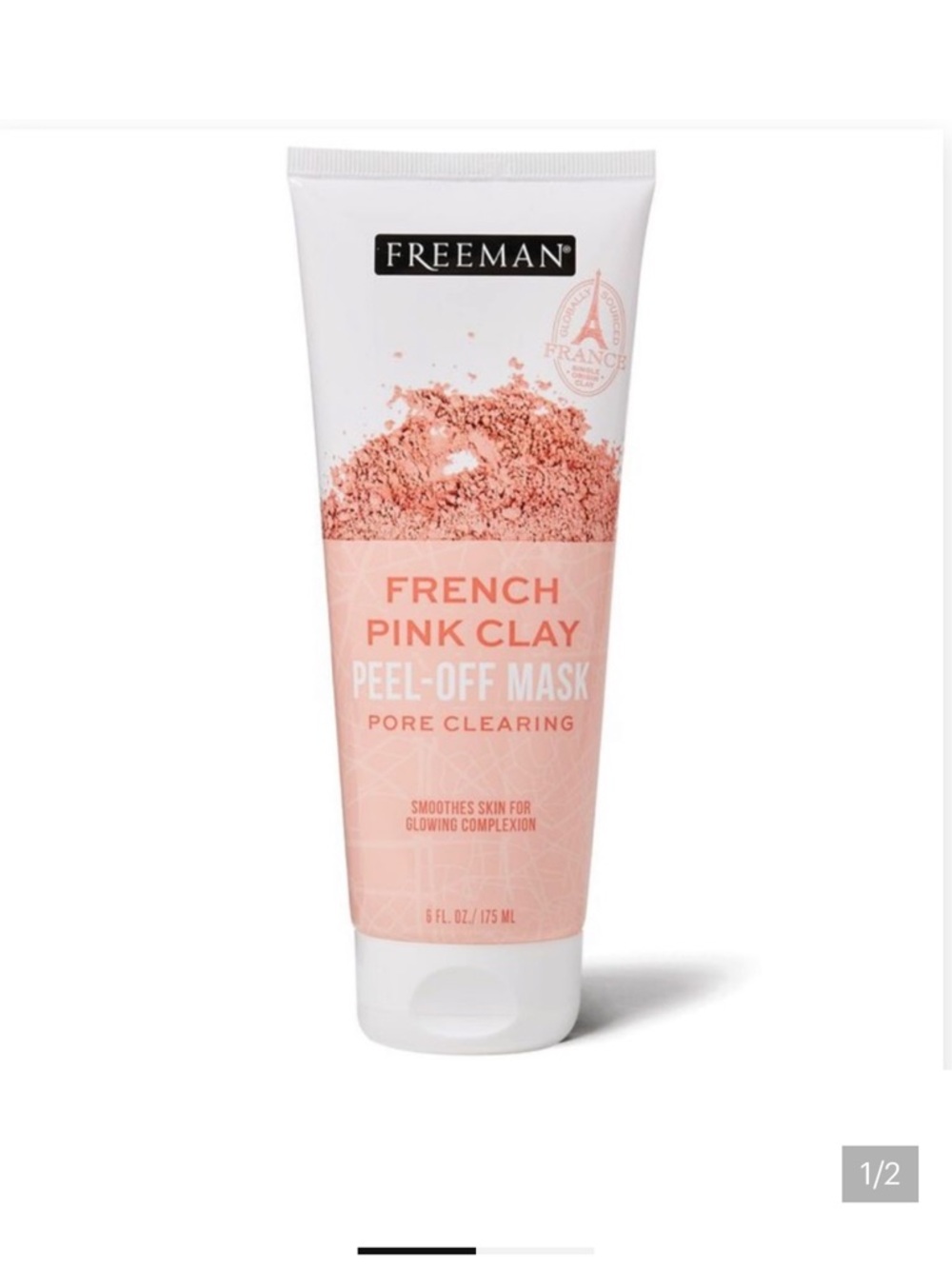 Freeman French Pink Clay Peel-Off Mask –